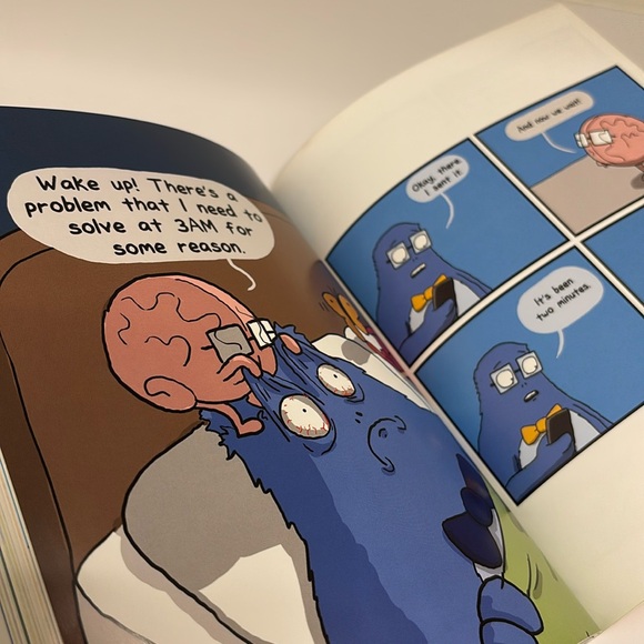 The Awkward Yeti Presents Heart And Brain BODY LANGUAGE  | softcover comi… - Picture 4 of 5